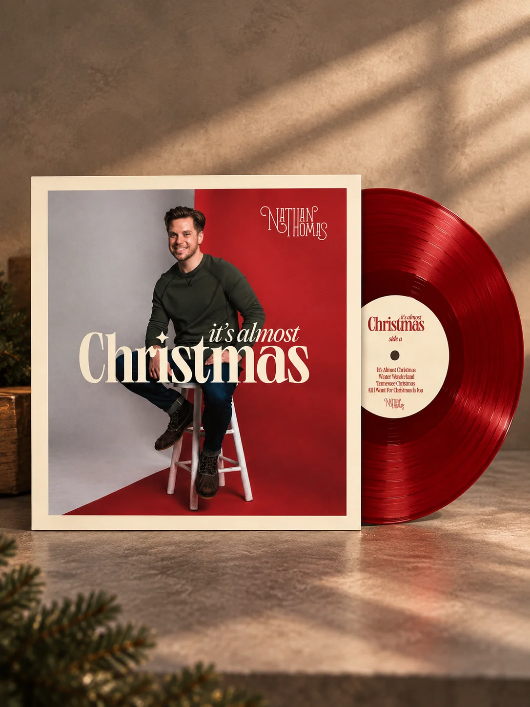 It’s Almost Christmas – Limited Edition Red Vinyl product image (1)
