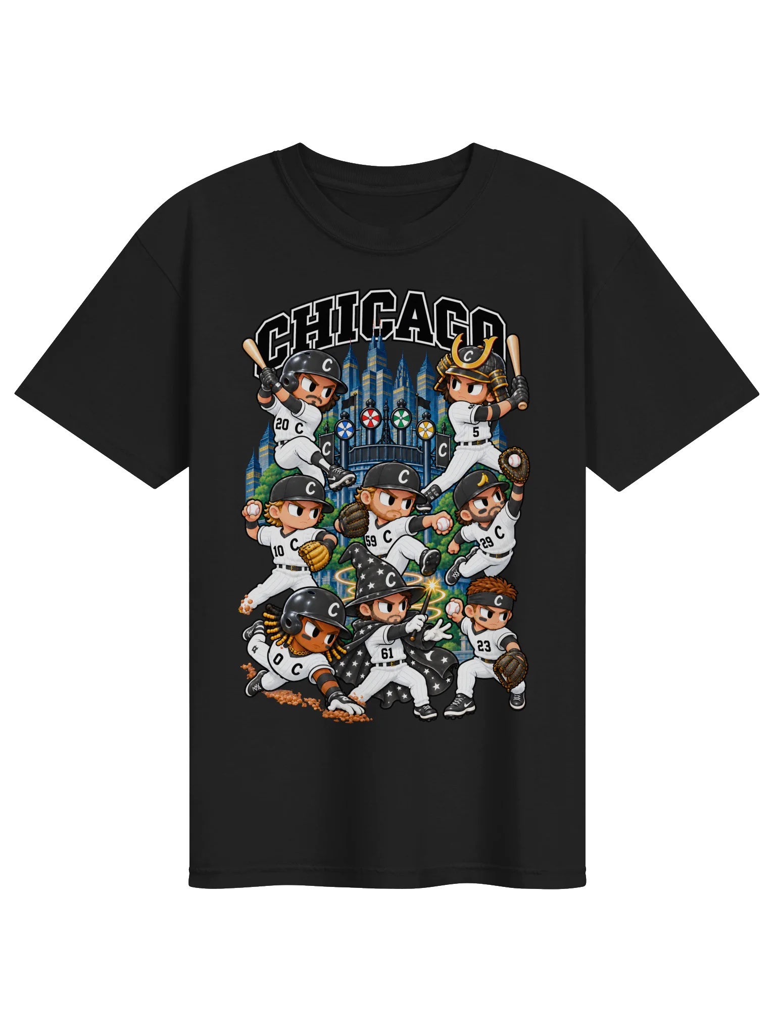 Chicago Southside Baseball Animated Player T-Shirt product image (1)