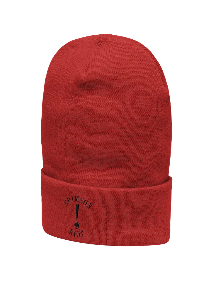 CRIMSON RIOT BEENIE RED product image (2)