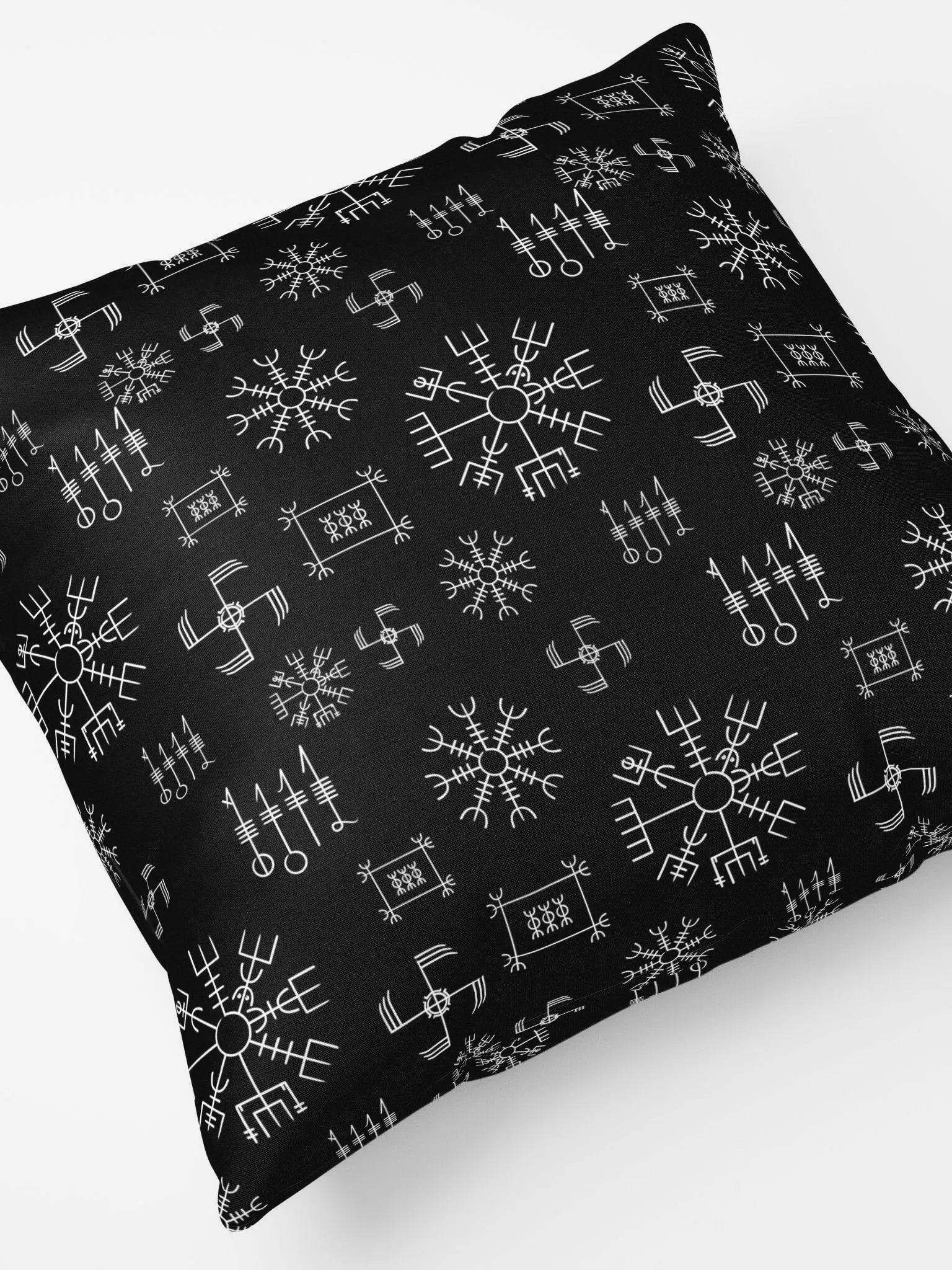 Icelandic Magical Staves Pillow product image (4)