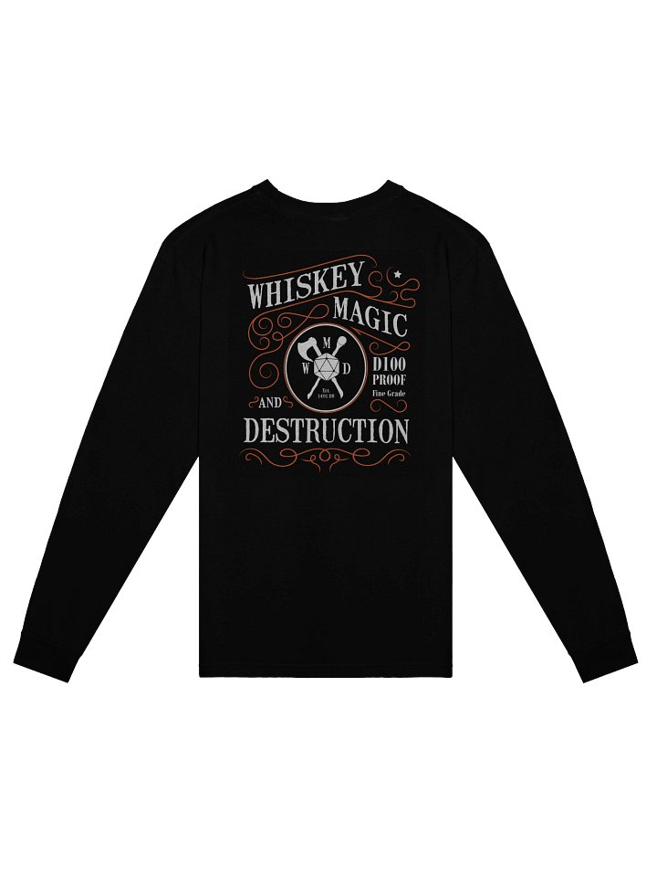 Whiskey Magic and Destruction Premium Long Sleeve Shirt product image (2)