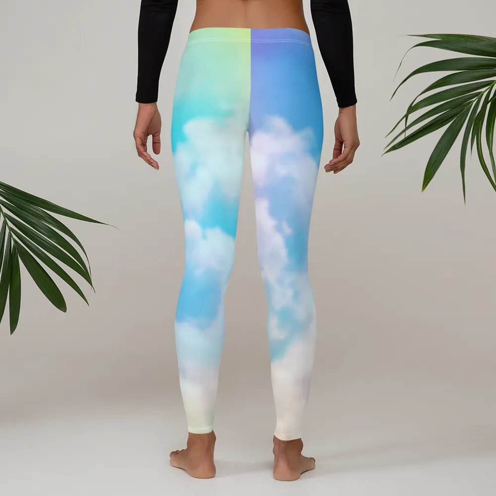 Blur cloud rainbow Design Legging - V6 product image (3)