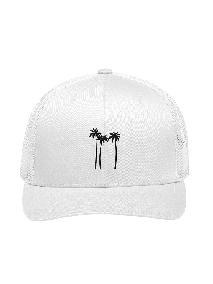 Coastal Palm Vibes Trucker Hat product image (1)