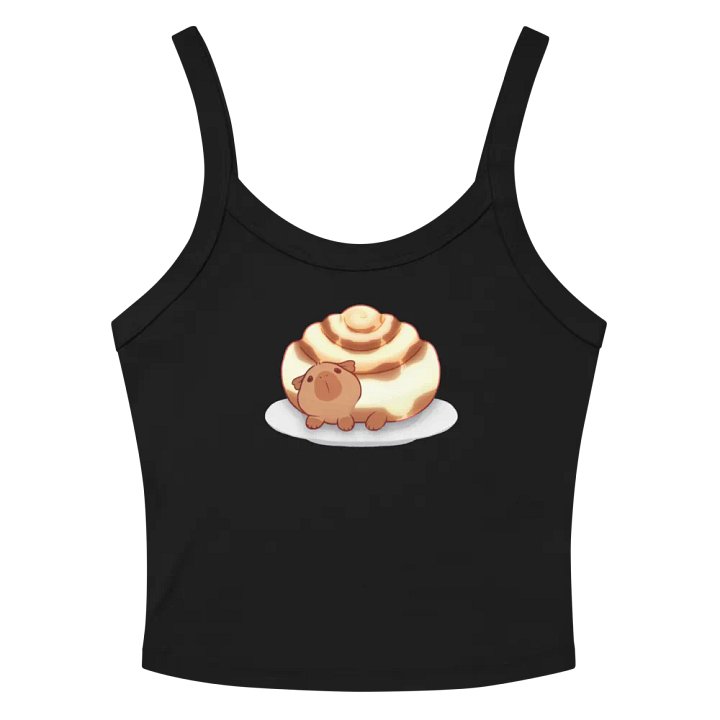 Capybara Cinn Roll Thicc Strap Tank Top product image (2)