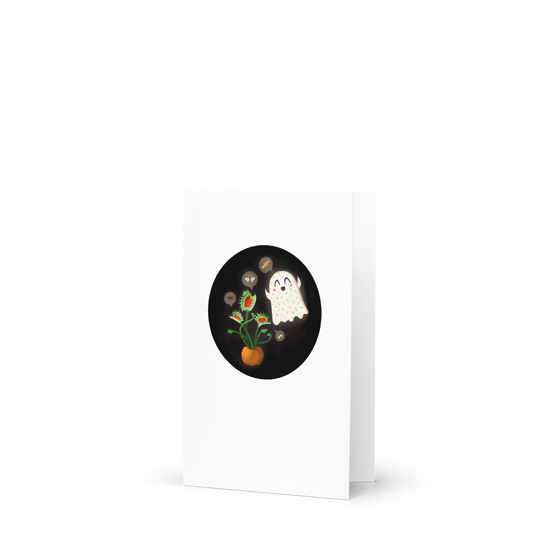 Little Ghost Plant-Lover - Greeting Card product image (5)