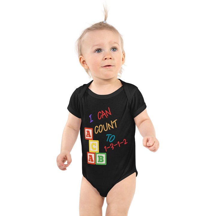 The Crowlets - I Can Count Infant Bodysuit product image (1)