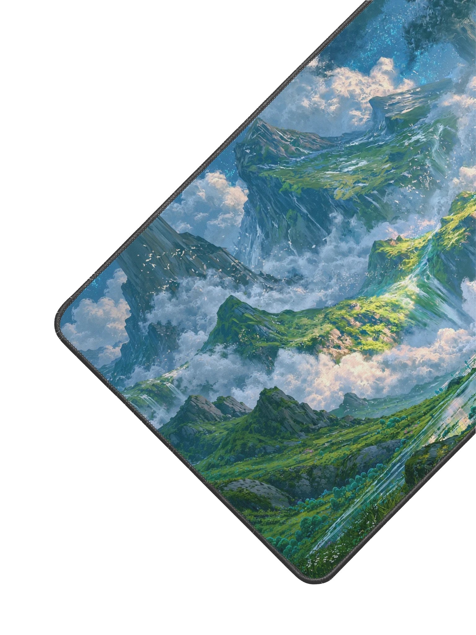 The Emerald Sky Mountains Desk Mat product image (3)