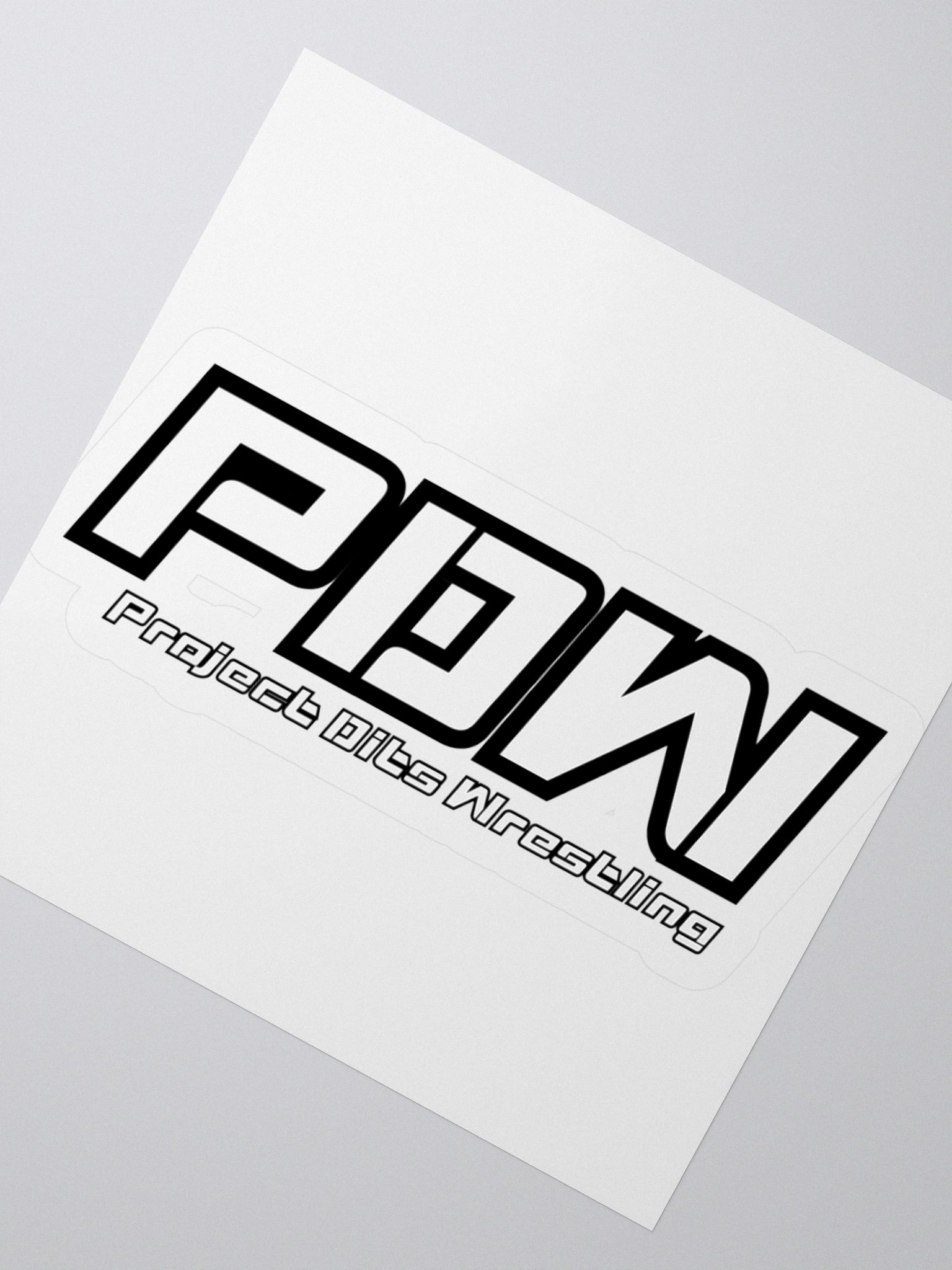 Project Dits Wrestling Logo Sticker product image (6)