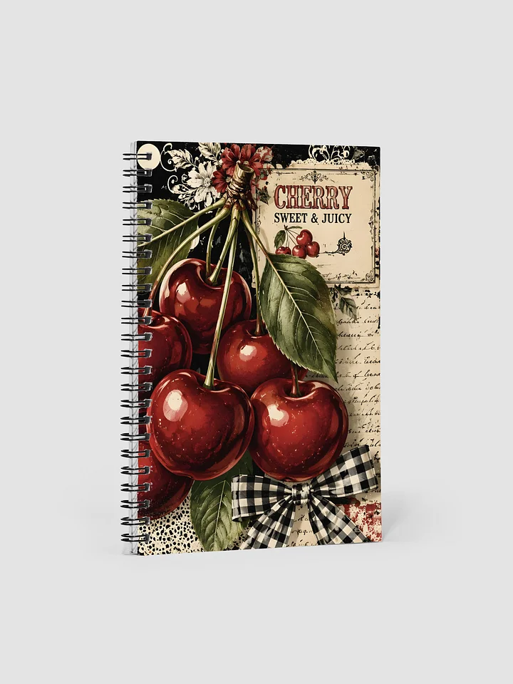 Cherry Chic Sweet & Juicy Spiral Notebook product image (1)