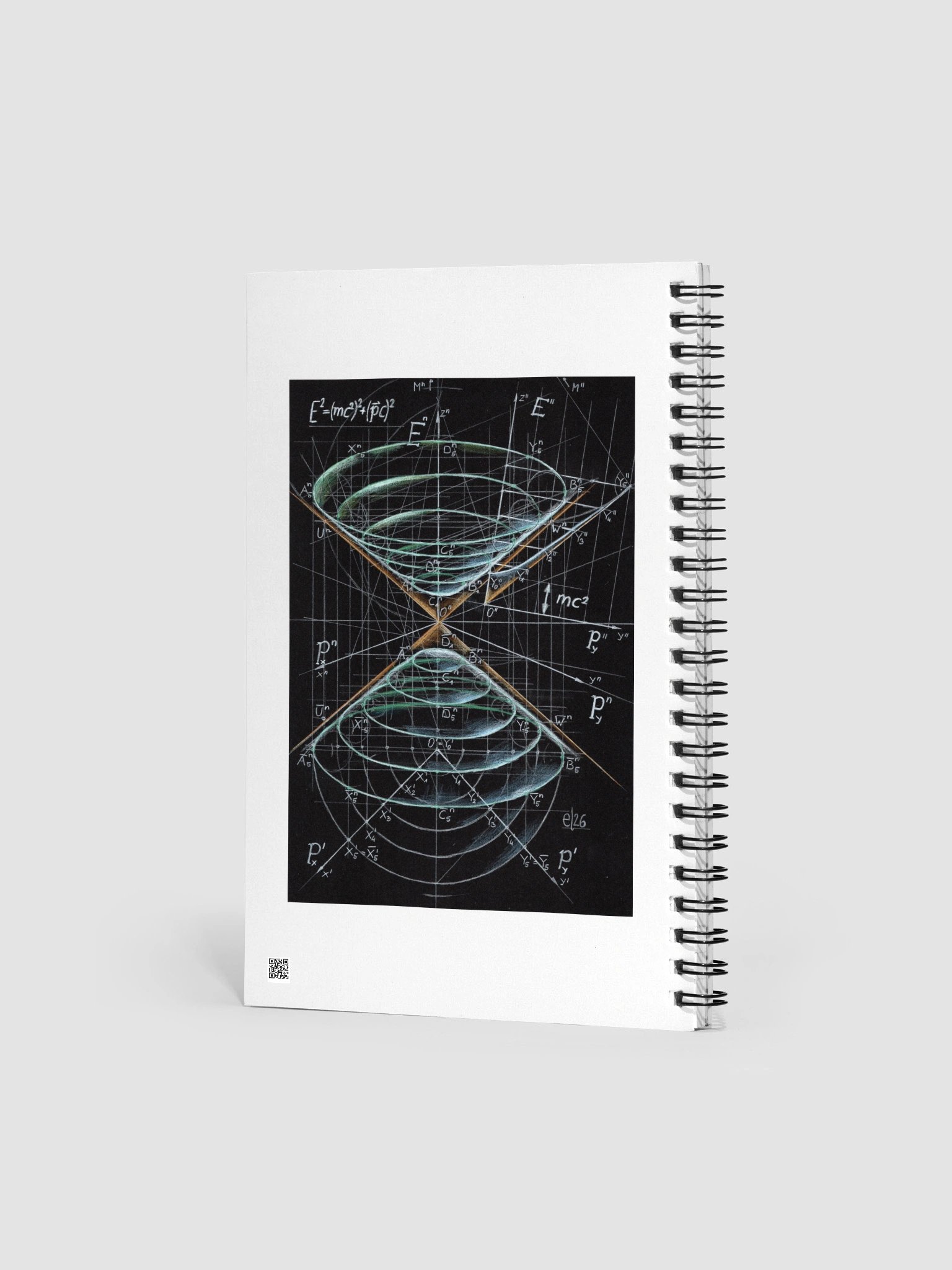 Geometric Physics Art Notebook 1: Motion of the Gyroscope and Mass Shell product image (5)