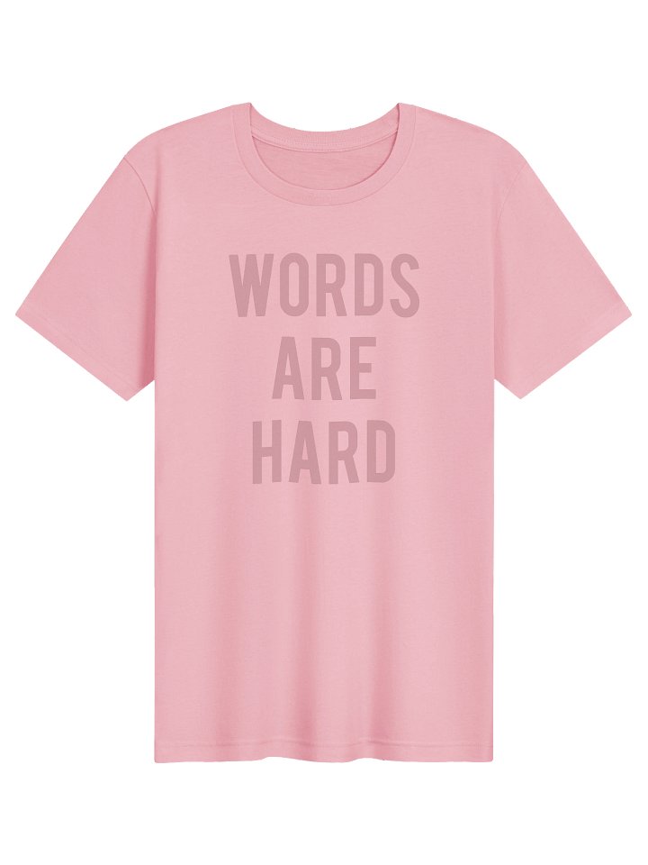 Words Are Hard - Pink product image (1)