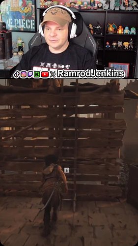 Did I fall to Narnia? #gaming #funny #reels