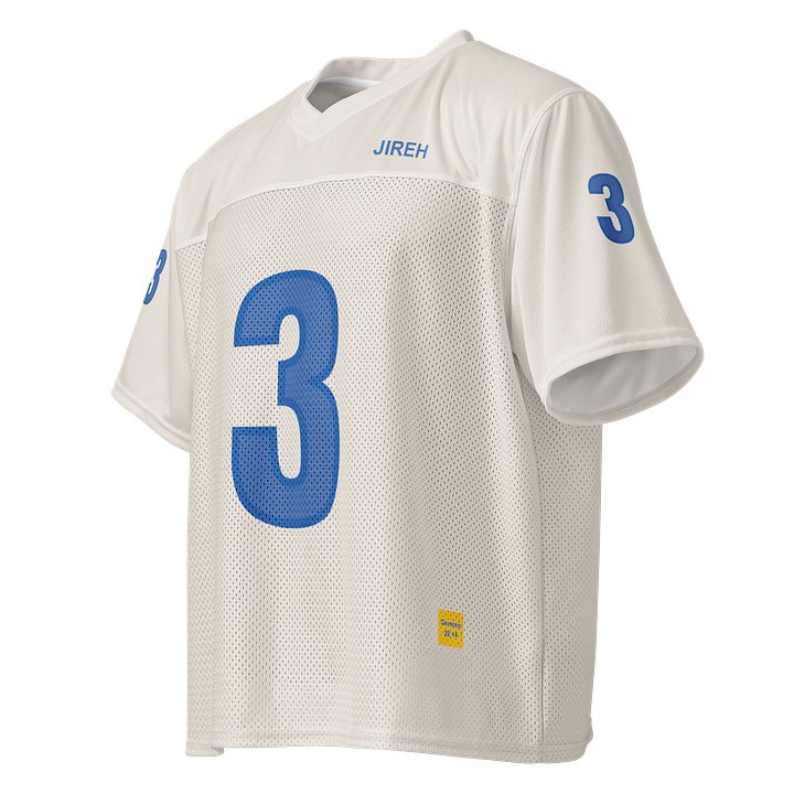 Jireh Jersey - Cream (LA Rams) | John 1:1 Co. product image (2)