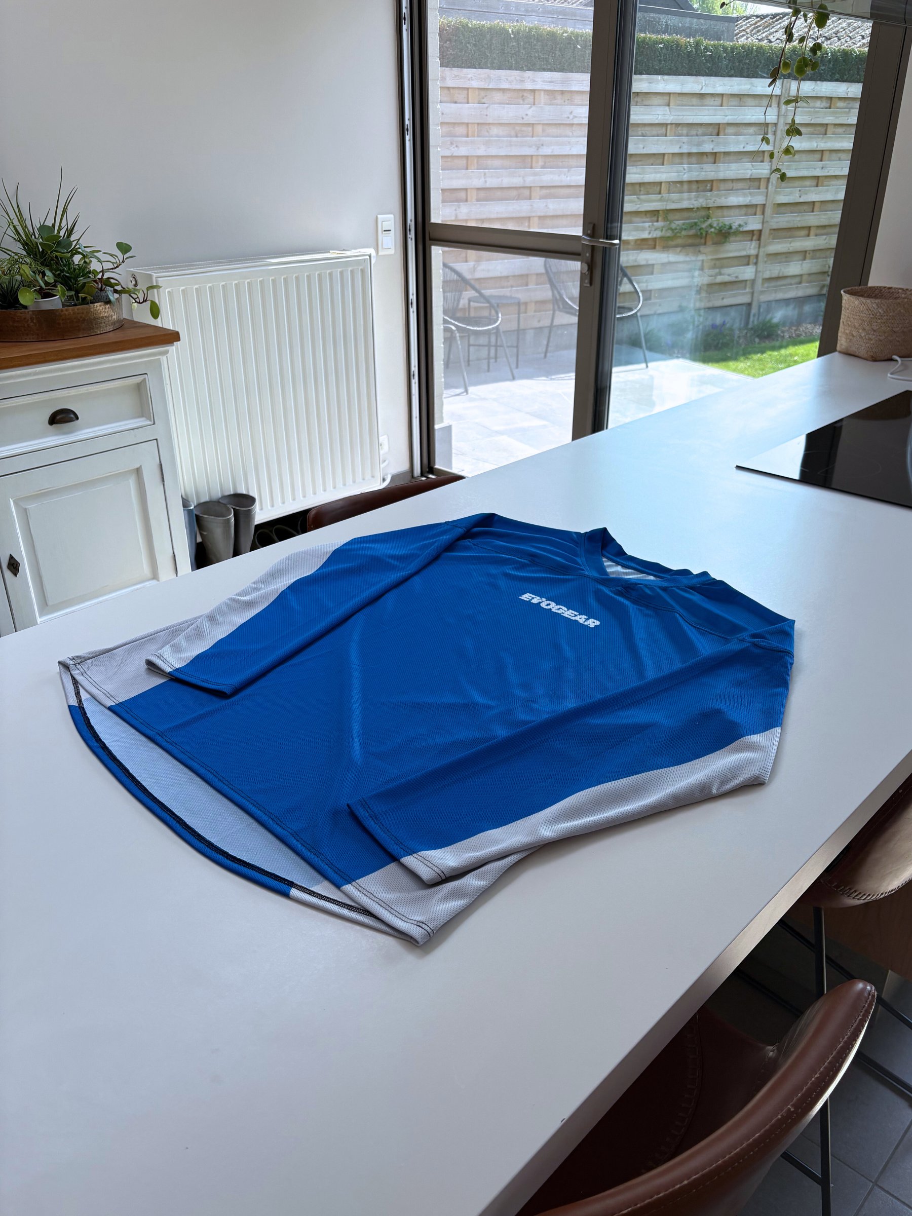 Basic EvoGear Jersey - Steel Blue product image (1)