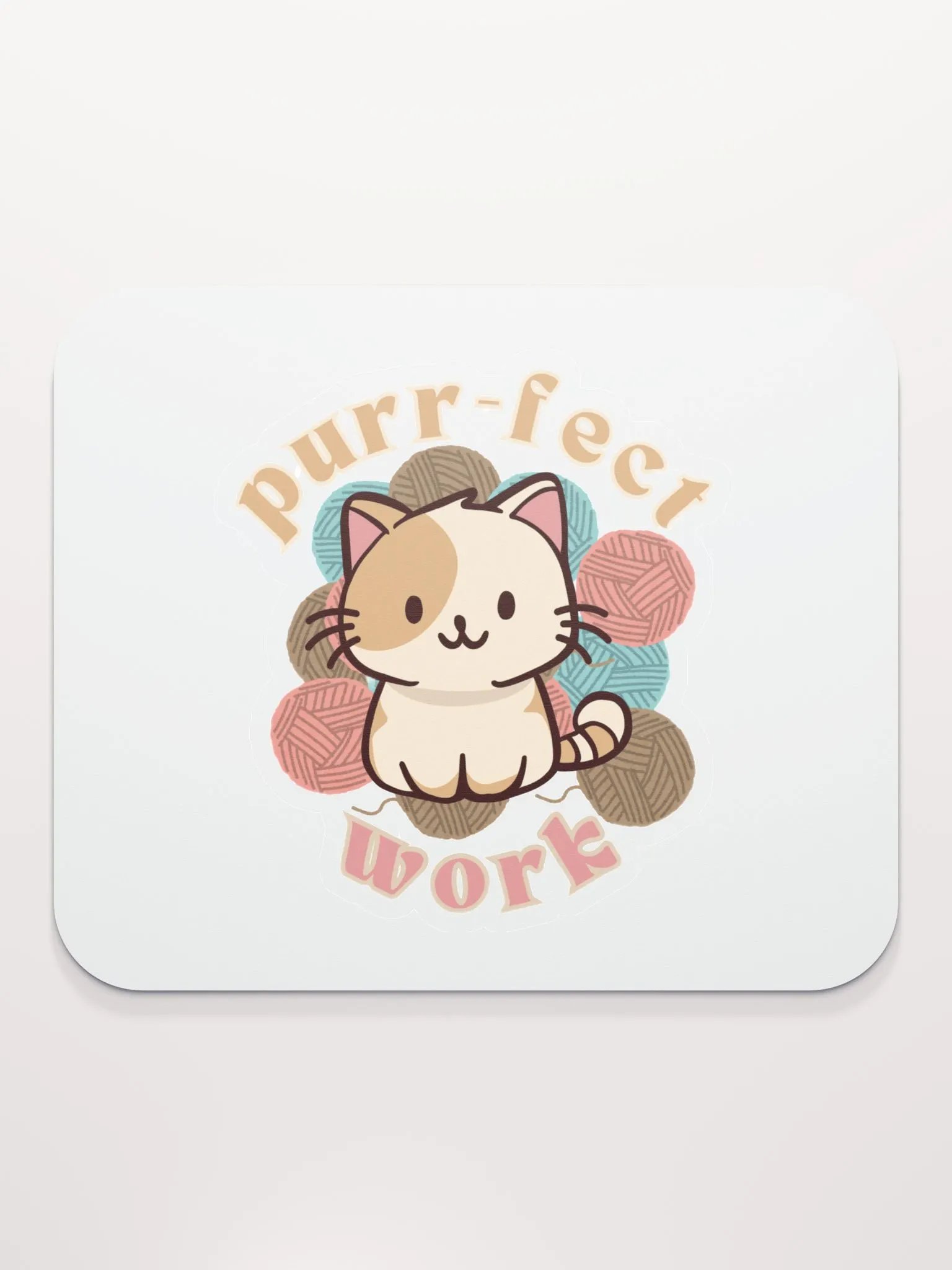 Purr-fect Workspace Mouse Pad product image (2)