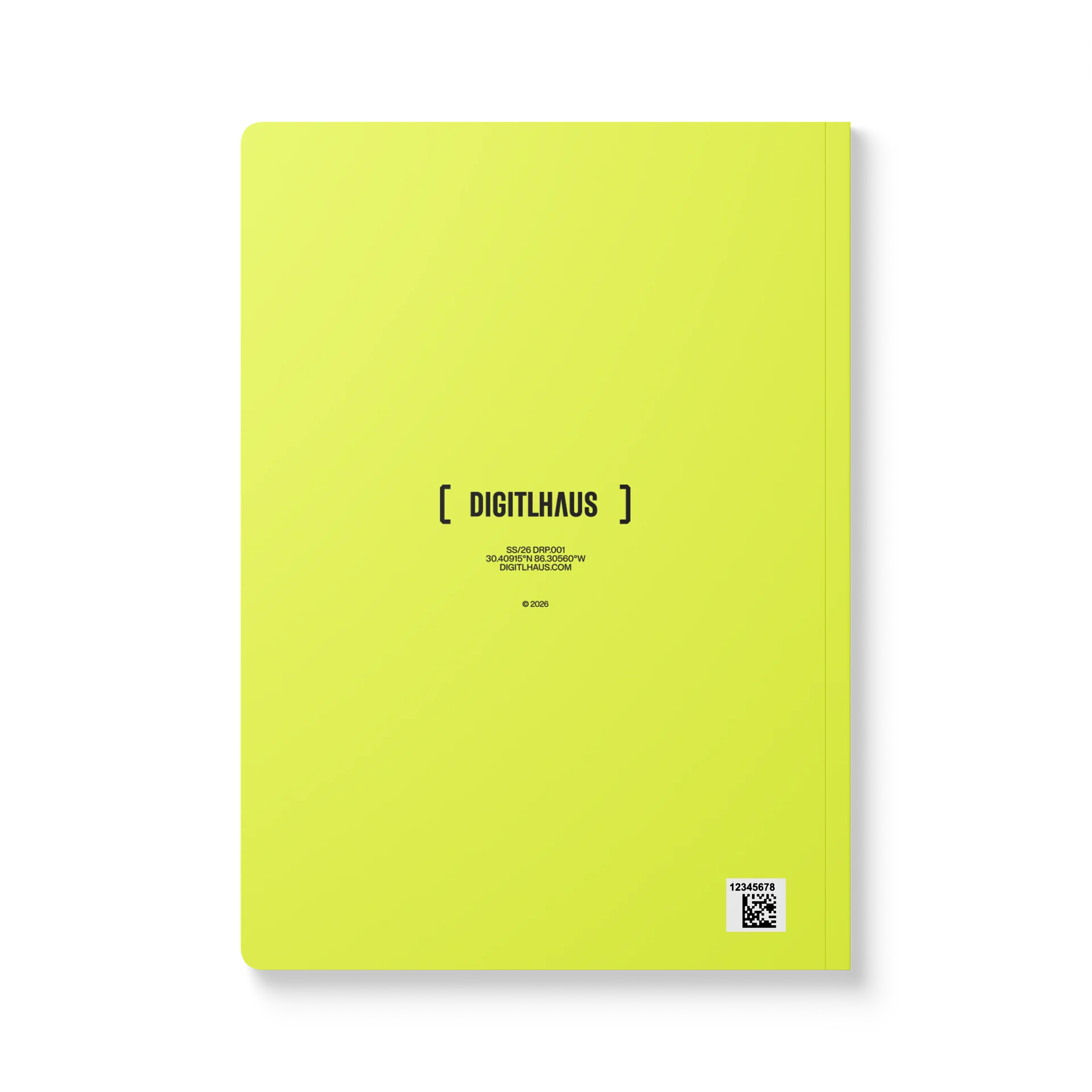 DigitlHaus Notebook - Yellow product image (2)