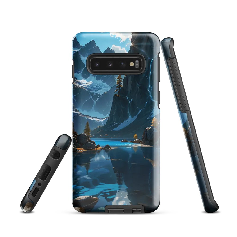 Majestic Mountain View Samsung Tough Case - Serene Landscape Design product image (1)