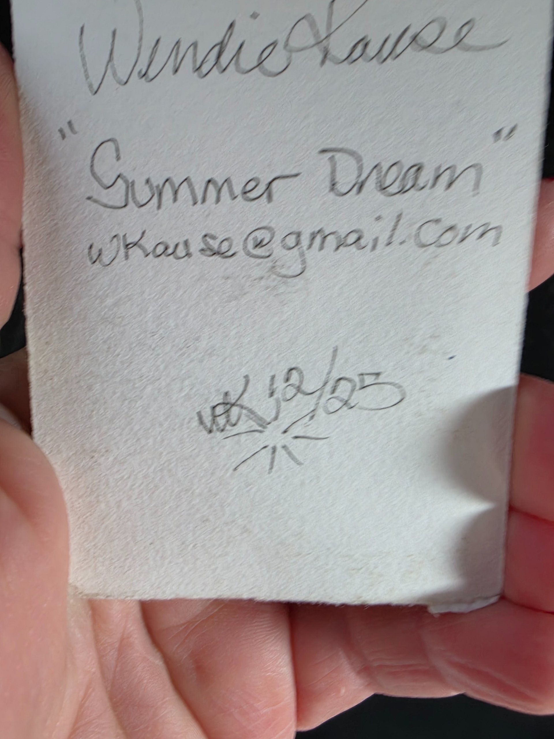 ACEO - Original - Summer Dream product image (3)