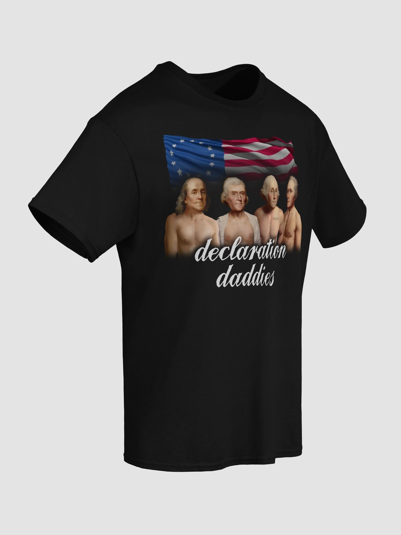 Declaration Daddies - Funny 4th of July Founding Fathers America 250 T-Shirt product image (16)