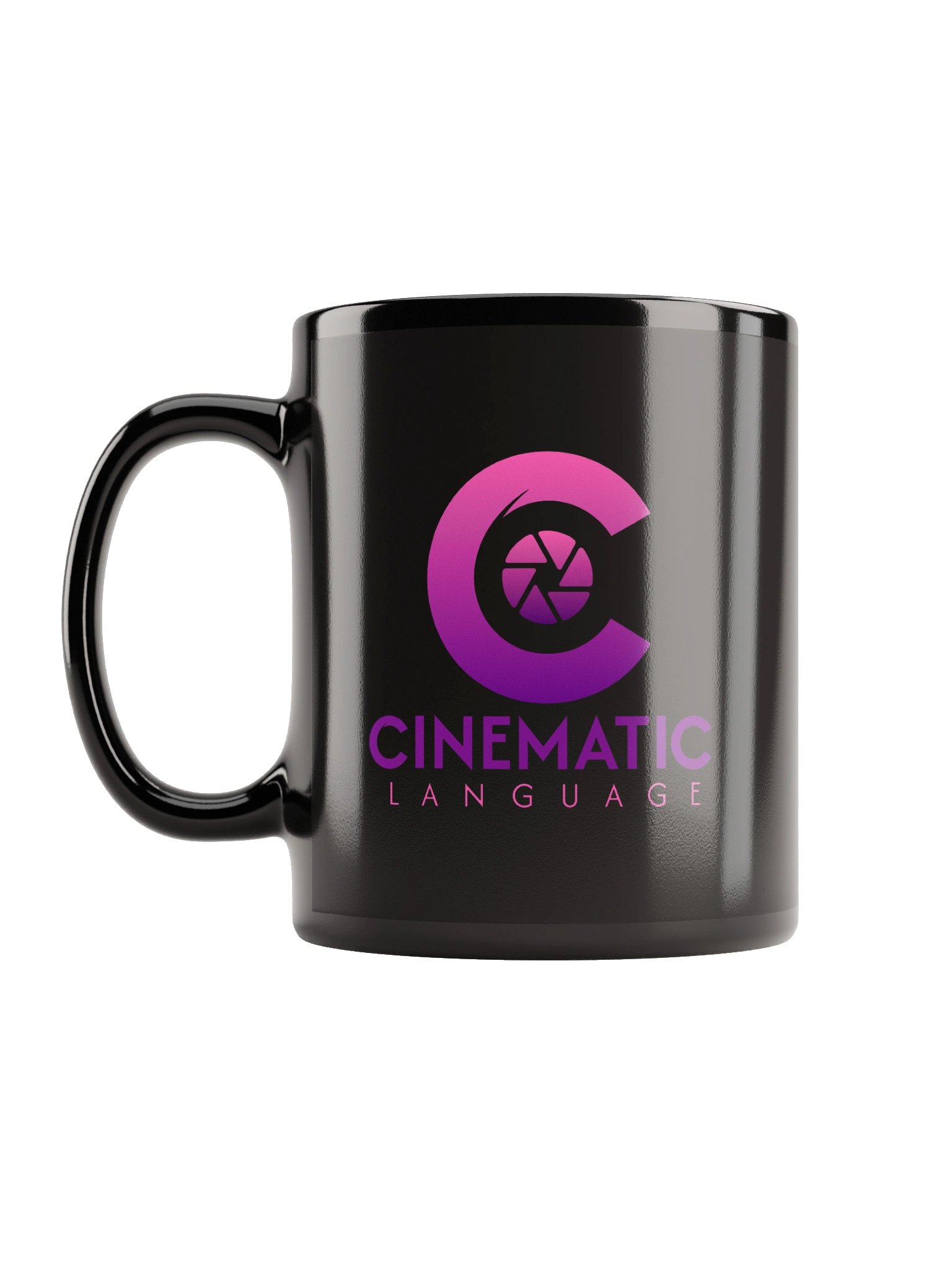 Cinematic Language Black Glossy Mug product image (11)
