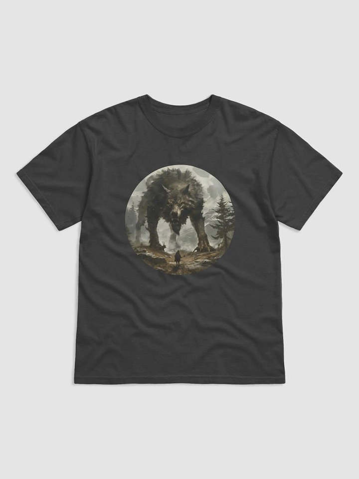 Fenrir - The Monstrous Wolf of Norse Mythology Cotton T-Shirt product image (1)