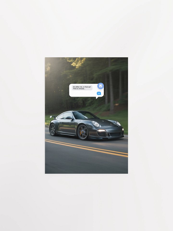 Porsche 997 GT3 Poster product image (2)