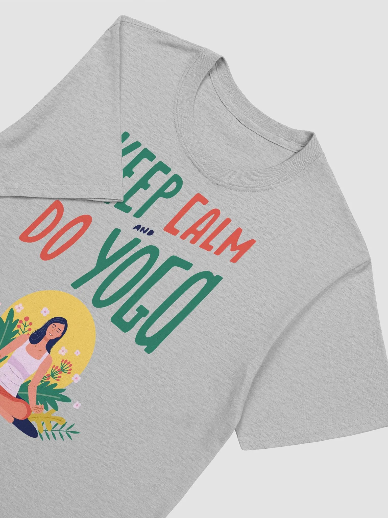 Keep Calm and Do Yoga Relaxed Fit T-Shirt product image (3)