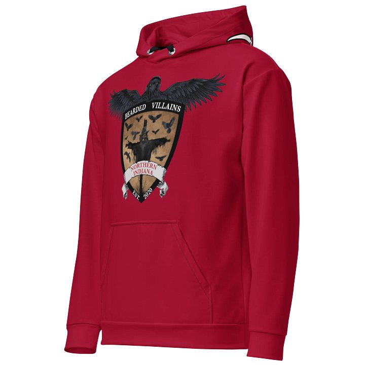 All-Over Print Hoodie Red product image (2)