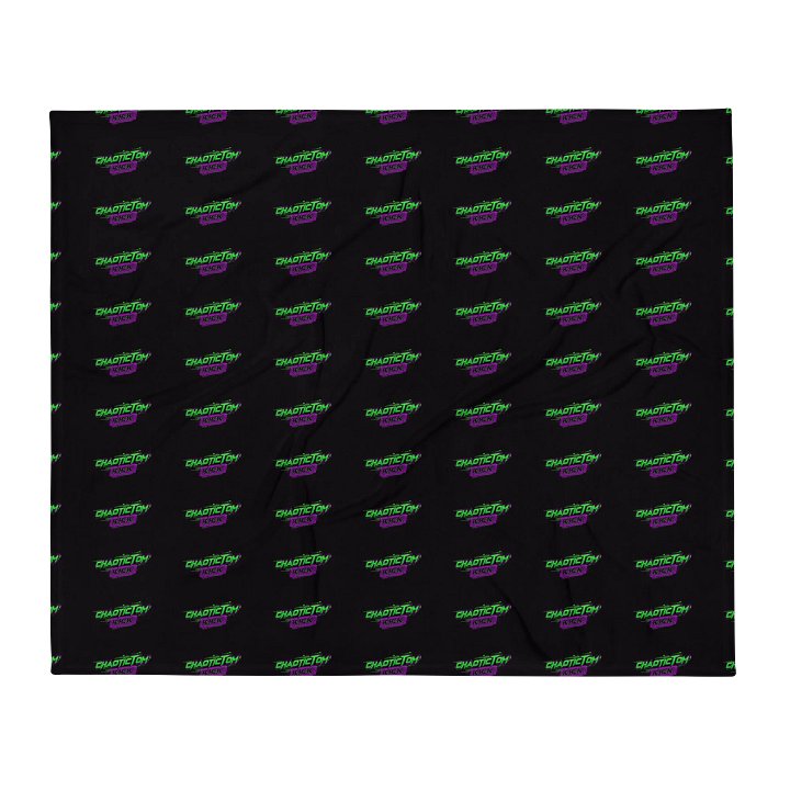 ChaoticTom Dark Edit Throw Blanket product image (2)