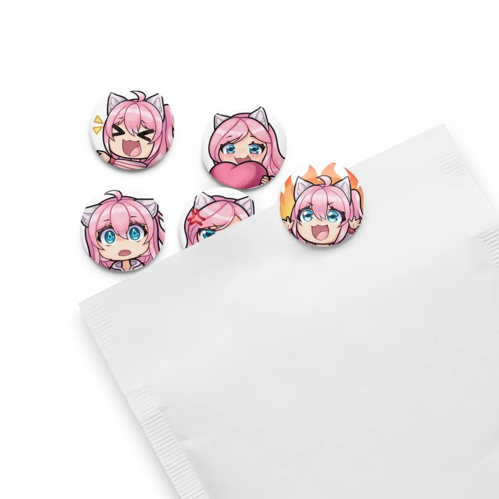 Mysteli Button Pins 1.25