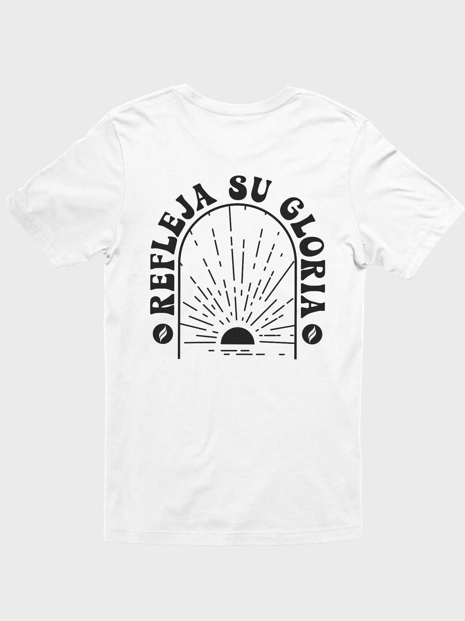 Refleja Su Gloria Tee | Black product image (1)