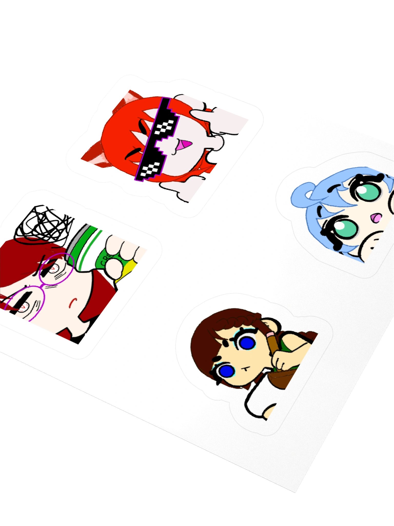 Bar Cast Sticker Sheet [1] product image (8)