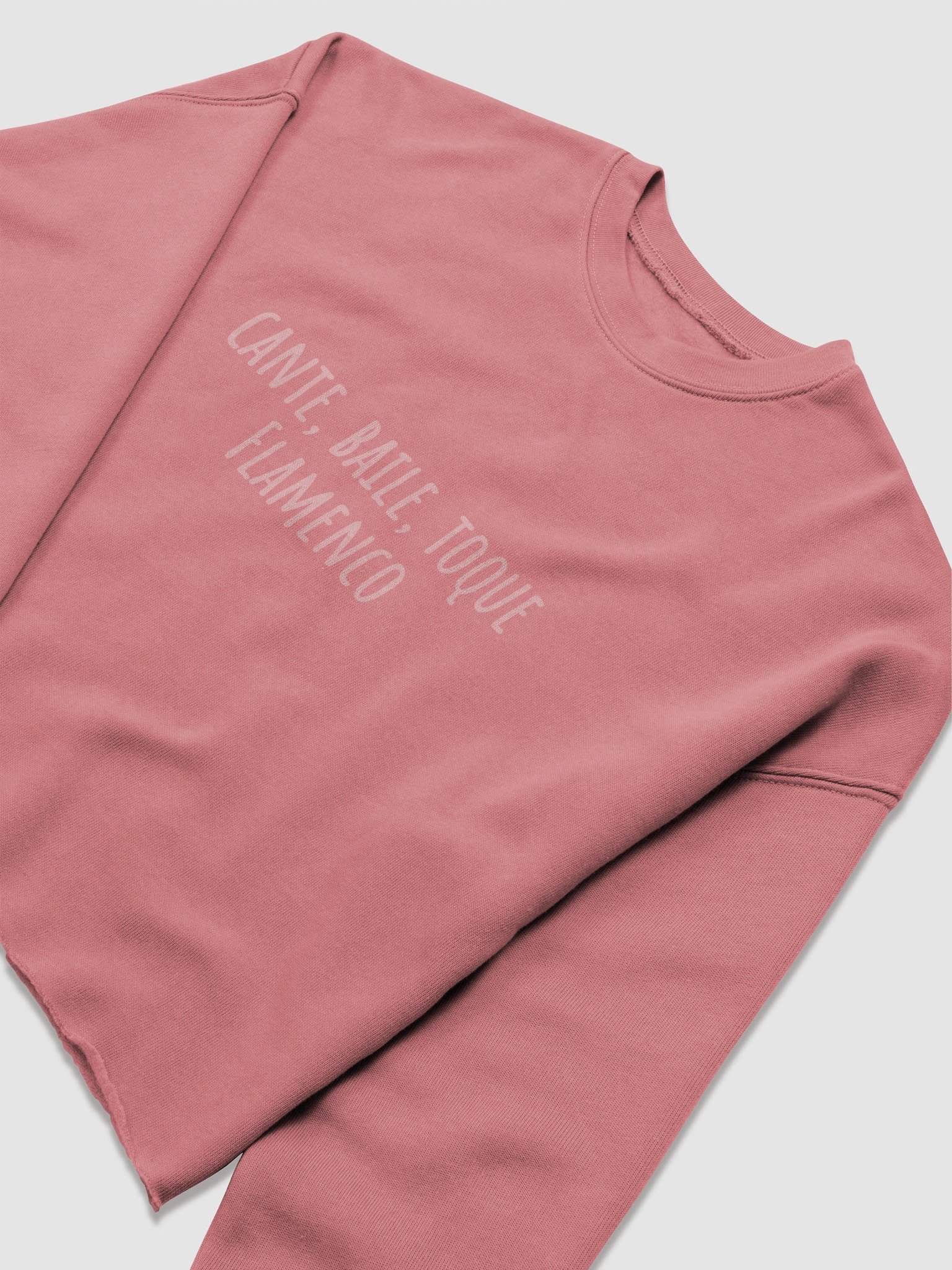 "Carmen" Studio cropped Long Sleeve Red / White product image (10)