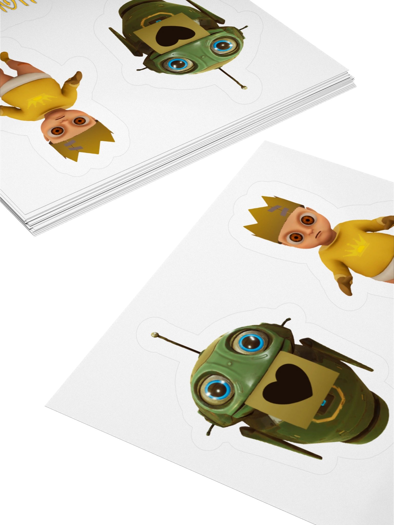 Mini Character Sticker Pack product image (11)