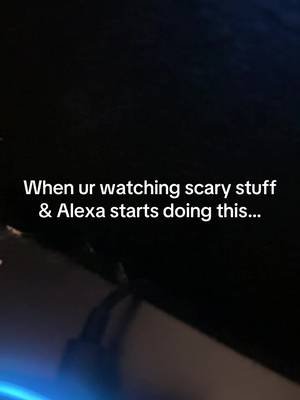 She scared TF OUTTA ME & no I didn’t put the video in 2x  #fyp #horror #alexa #ai 