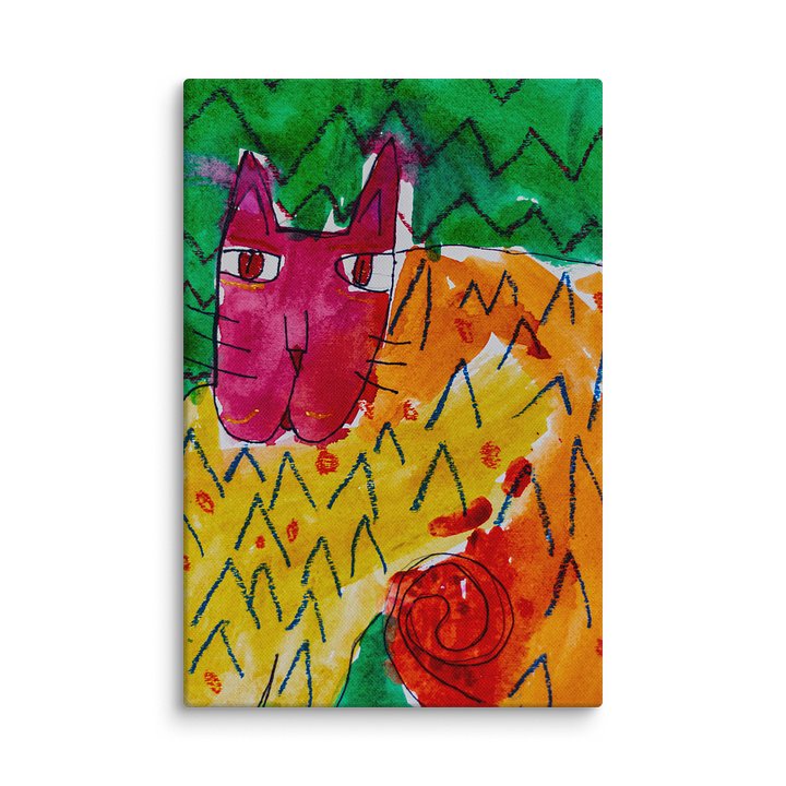 Tsunami The Cat Canvas product image (1)