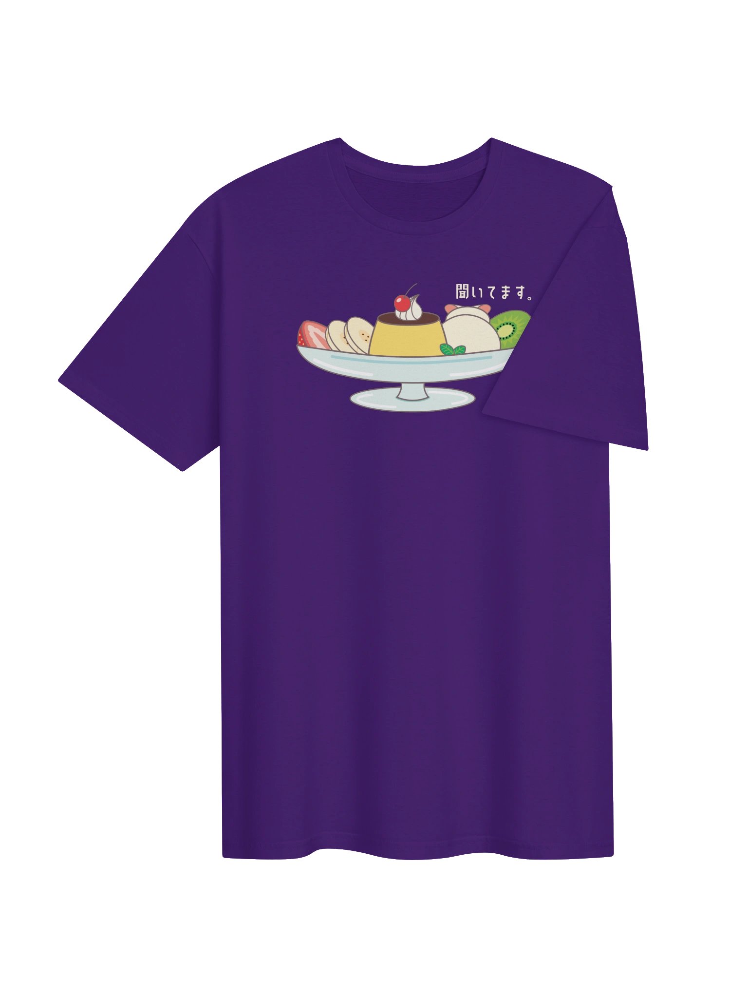 Pudding A La Mode Cat - Unisex Adult Super Soft Lightweight T-shirt product image (3)