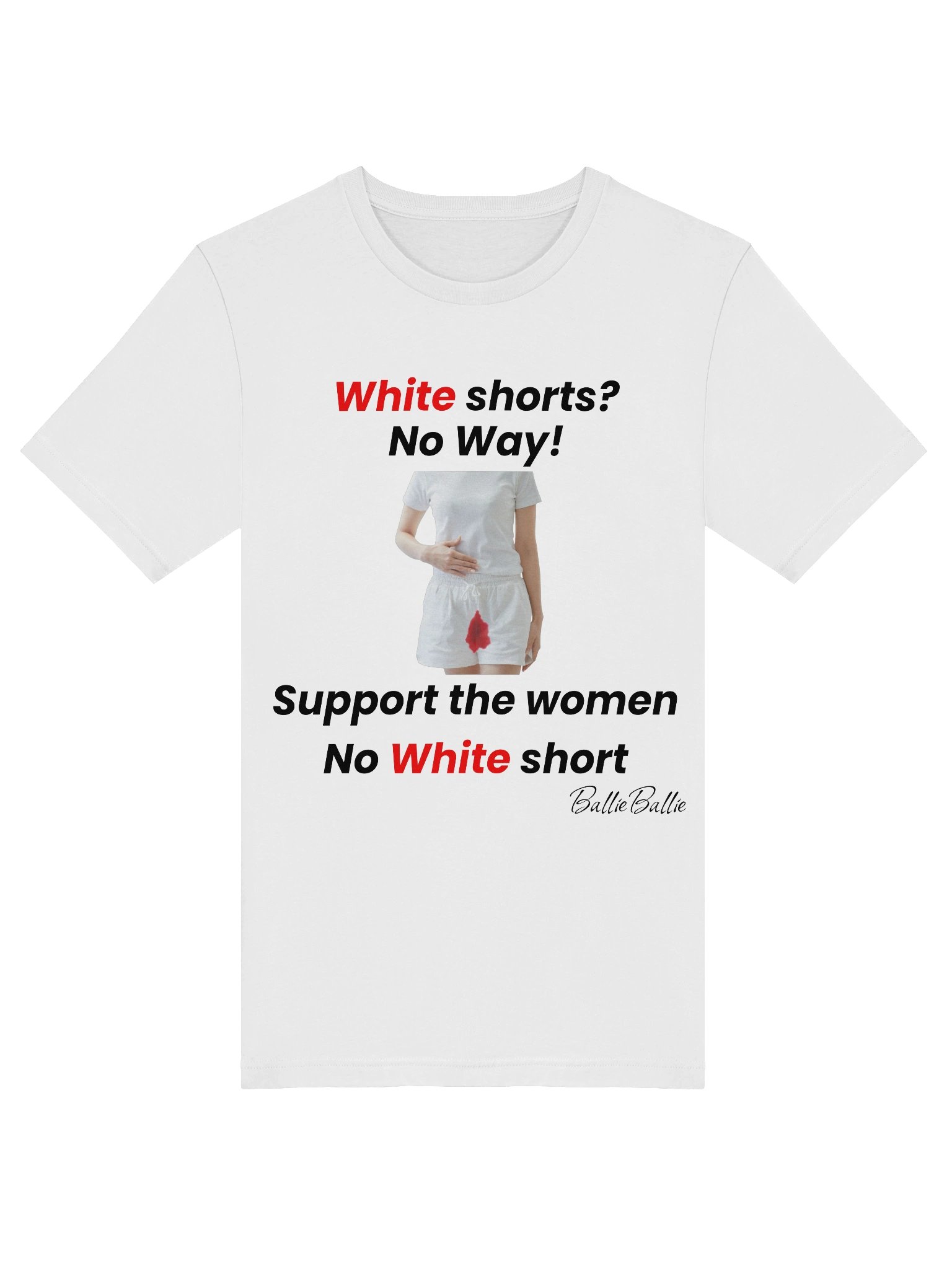 White short? No Way! Support the women No white short product image (5)