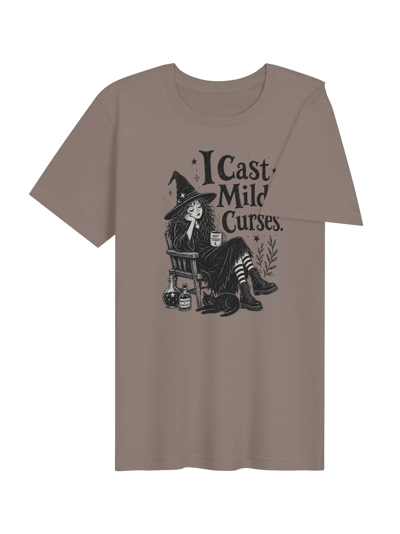 I Cast Mild Curses Witch Tee product image (3)