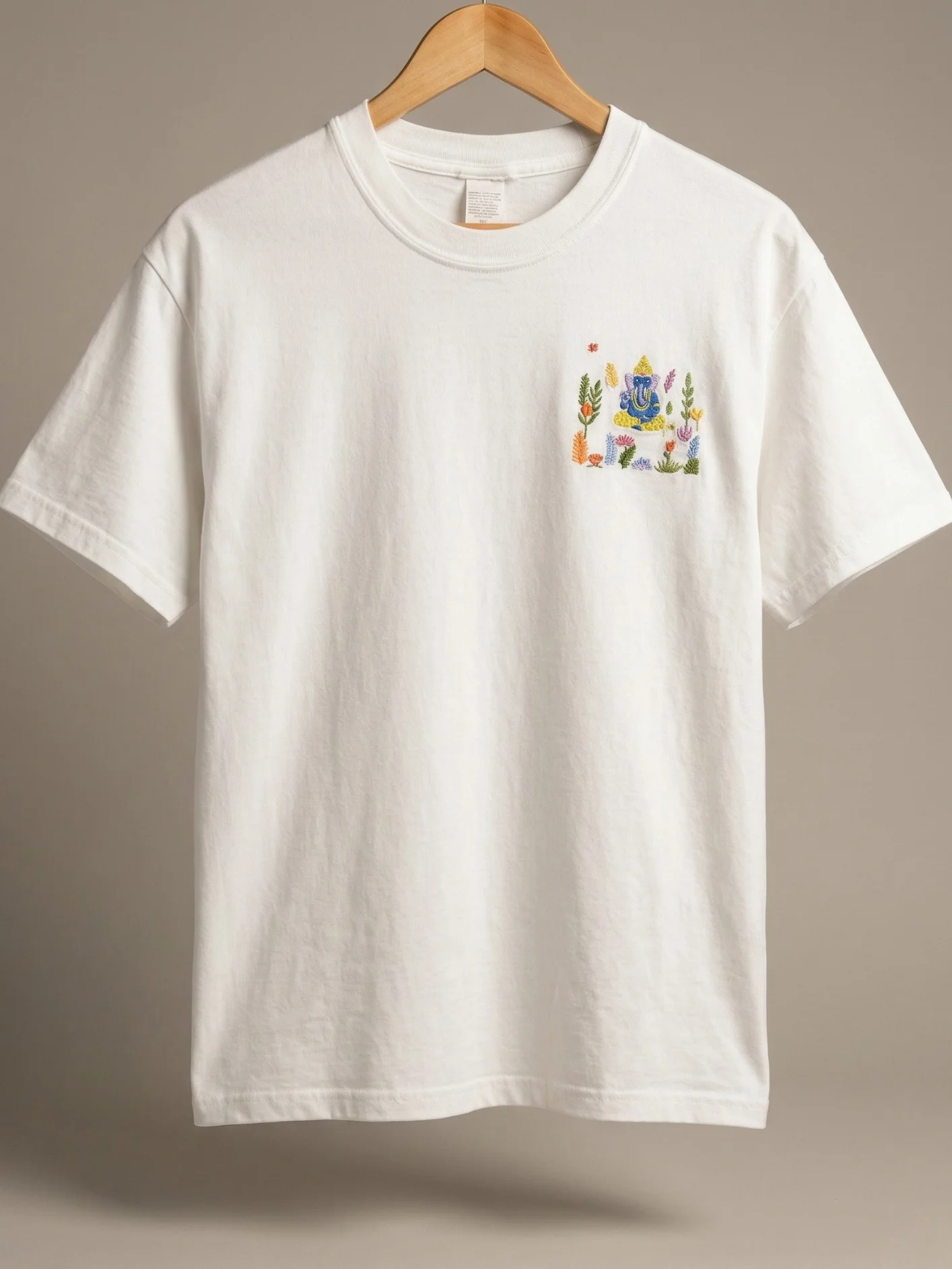 Om Gam Ganapataye Namaha - The Path Opens (WHITE) product image (5)