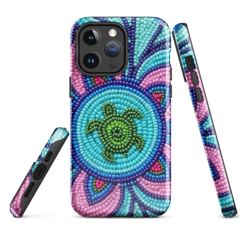 Turtle Faux-Beadwork iPhone® Tough Case product image (4)