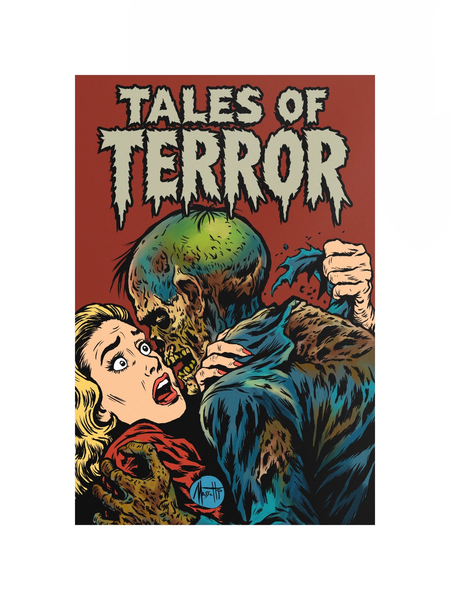 Pre-Code Horror Heartless Zombie Art Print product image (4)