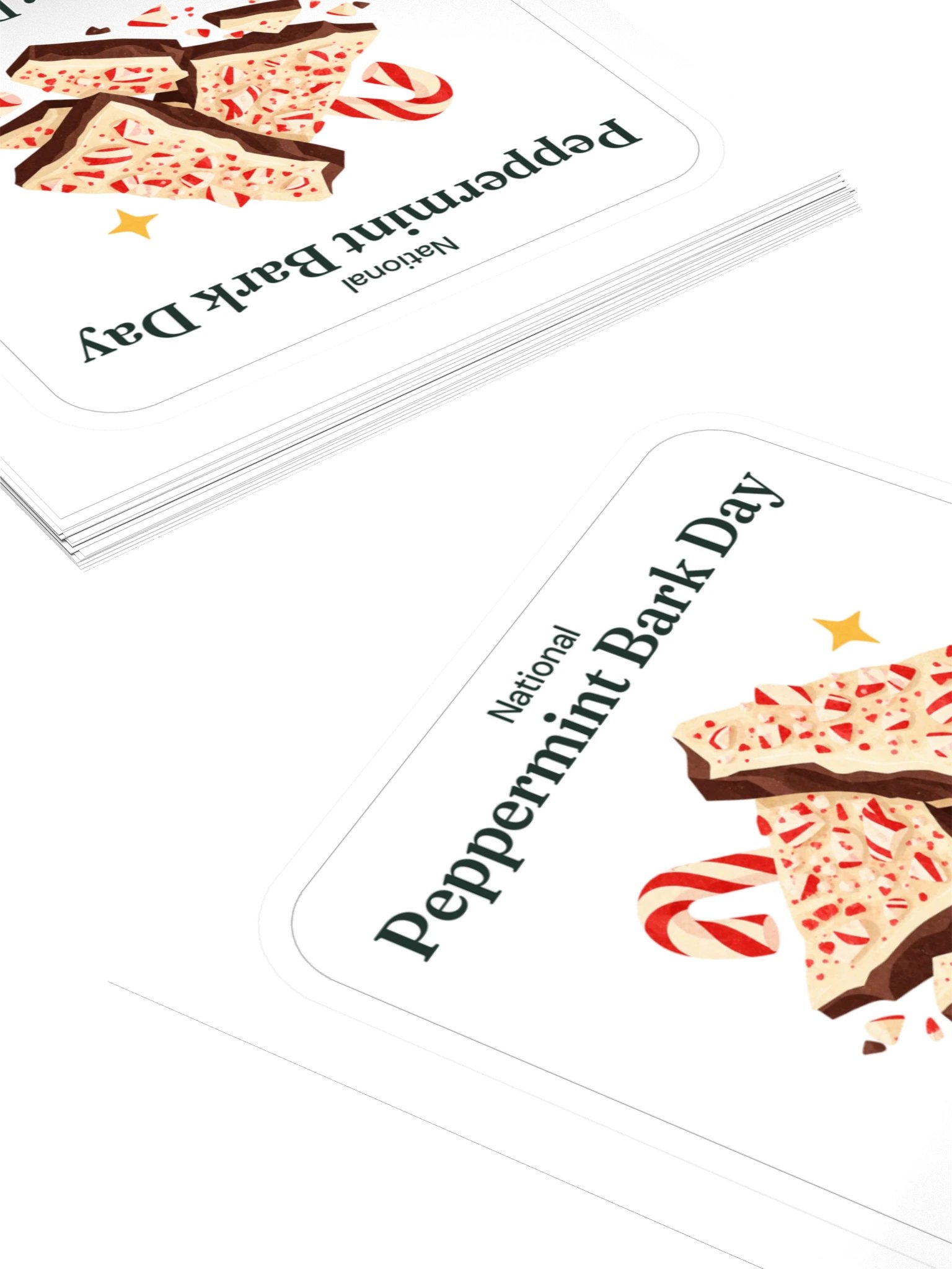 National Peppermint Bark Day Sticker product image (4)