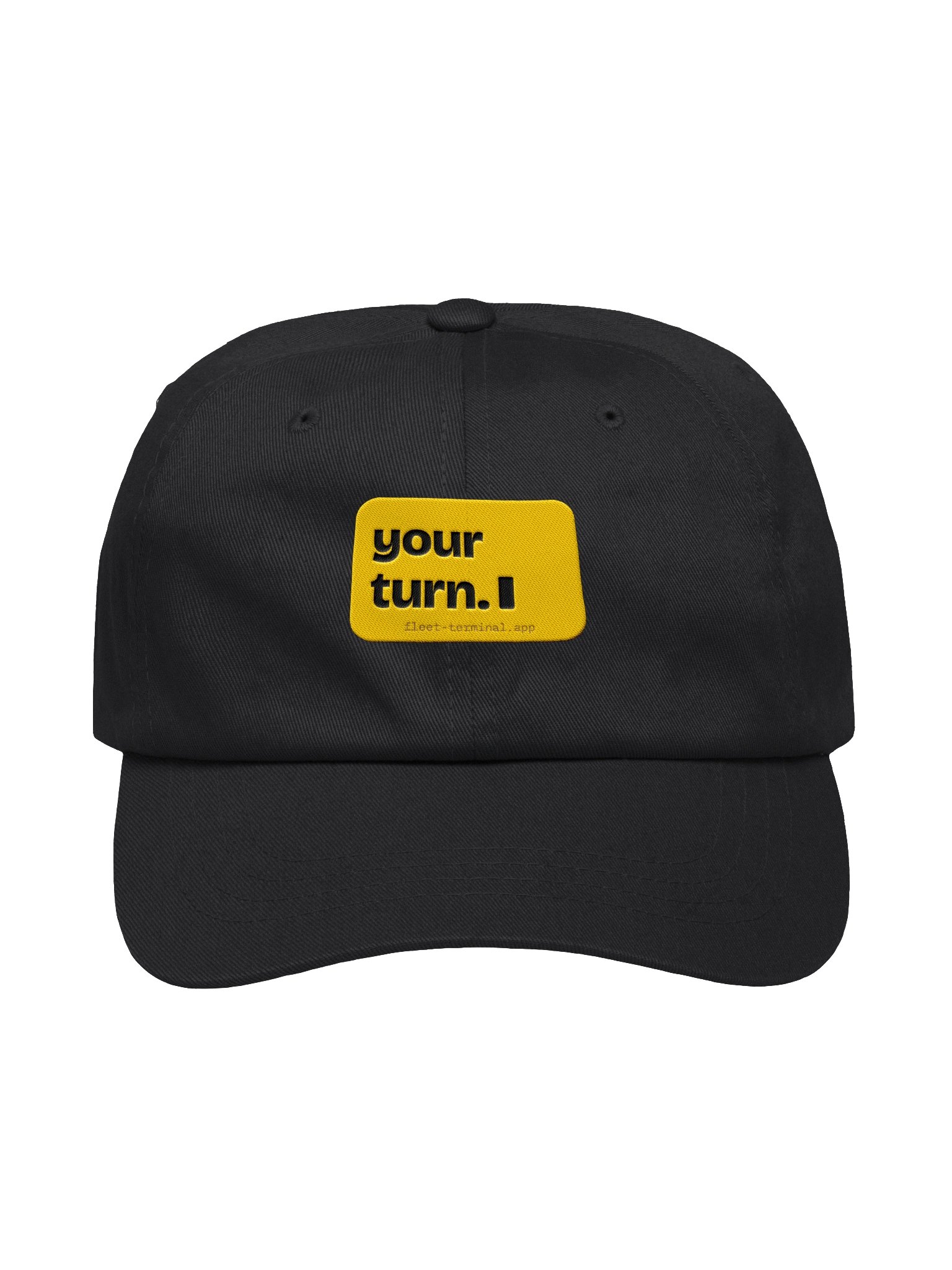 "your turn." baseball cap product image (5)