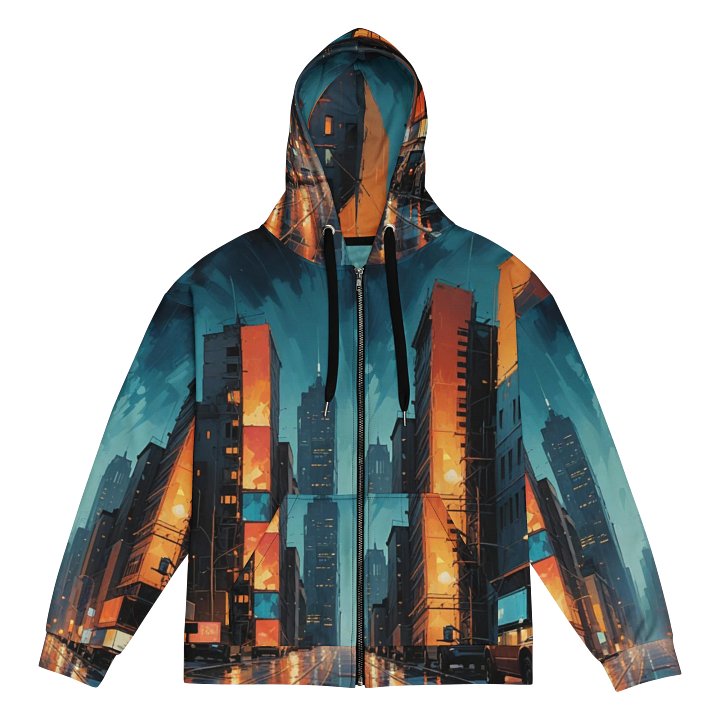 Abstract City 2 unisex Hoodie product image (1)