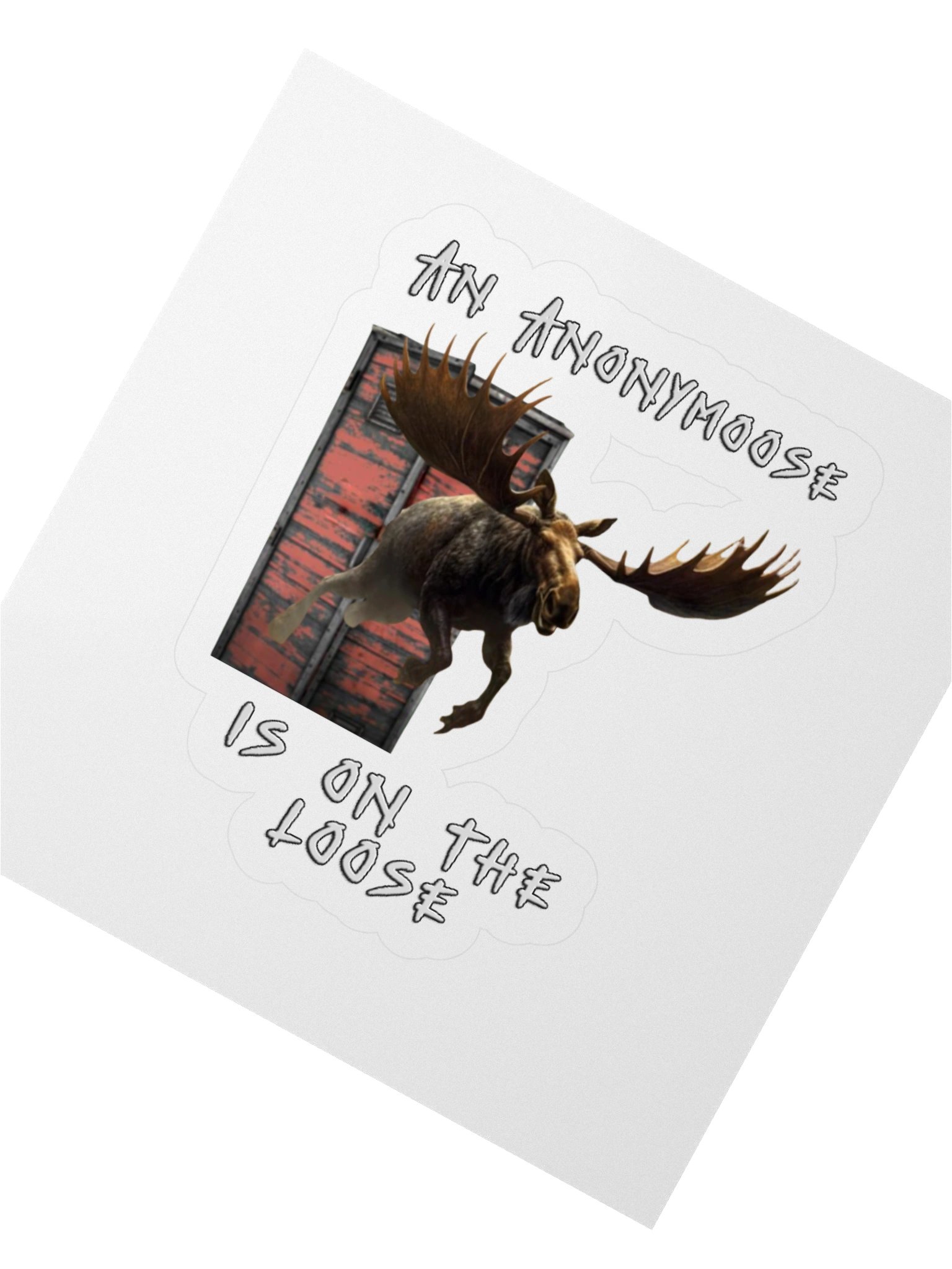 Synisisms - Anonymoose Sticker product image (4)