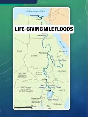 Discover how the Nile River has shaped the landscape and communities of Africa, bringing life and fertility to Egypt for centuries. This clip dives into the historical significance of the Nile's annual floods and their impact on ancient civilizations.#NileRiver #AncientEgypt #AfricanHistory #FertileLand #CulturalConnection
