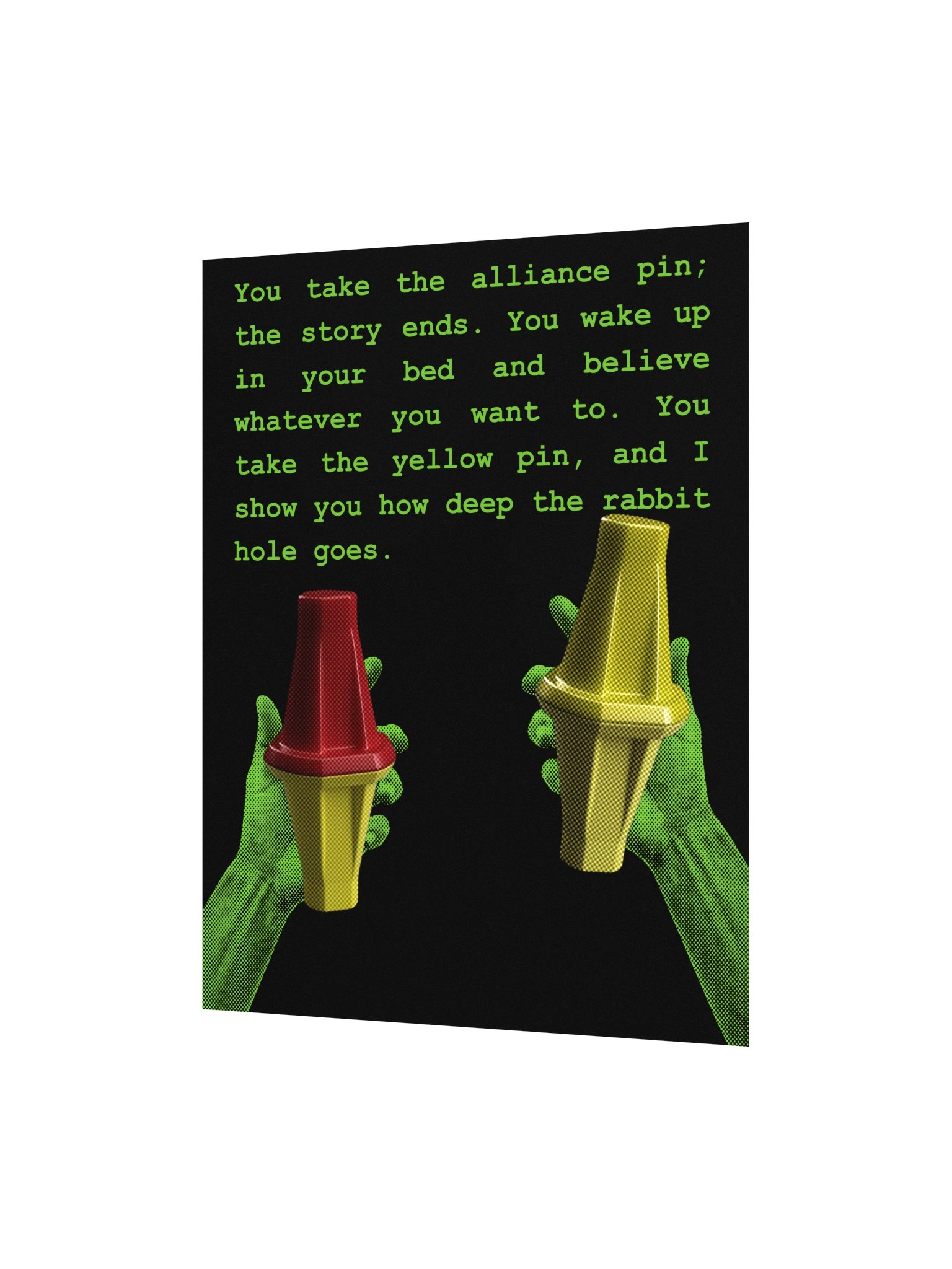 Matrix Quote Poster product image (2)