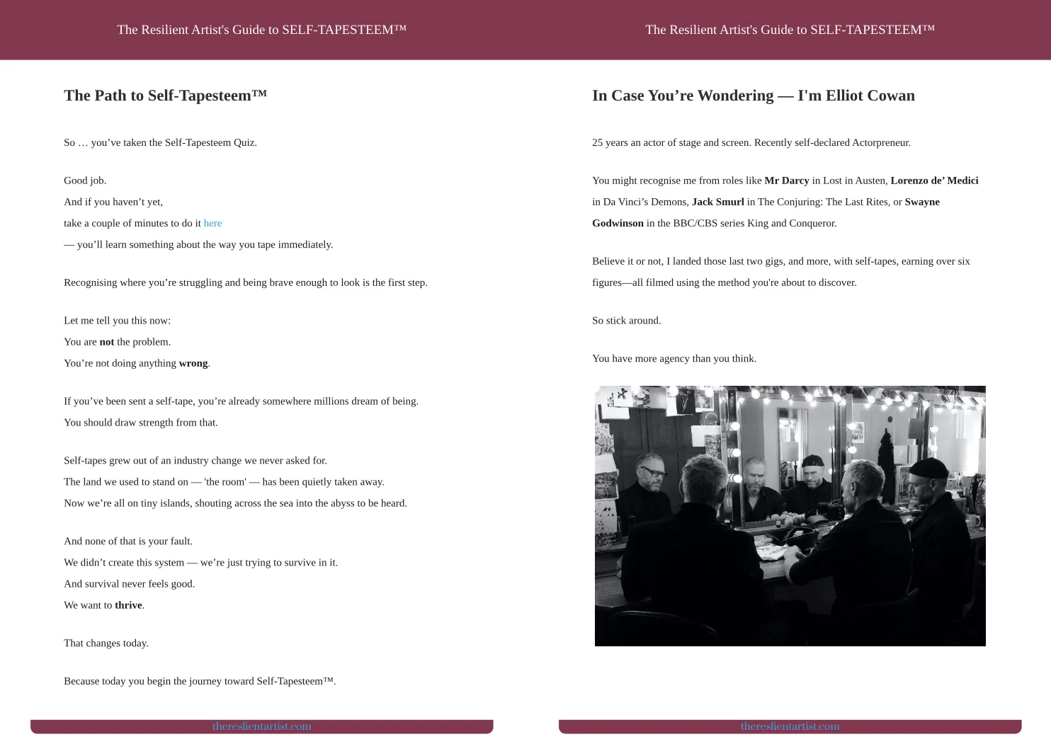 The Resilient Artist's Guide to Self-Tapesteem eBook product image (3)