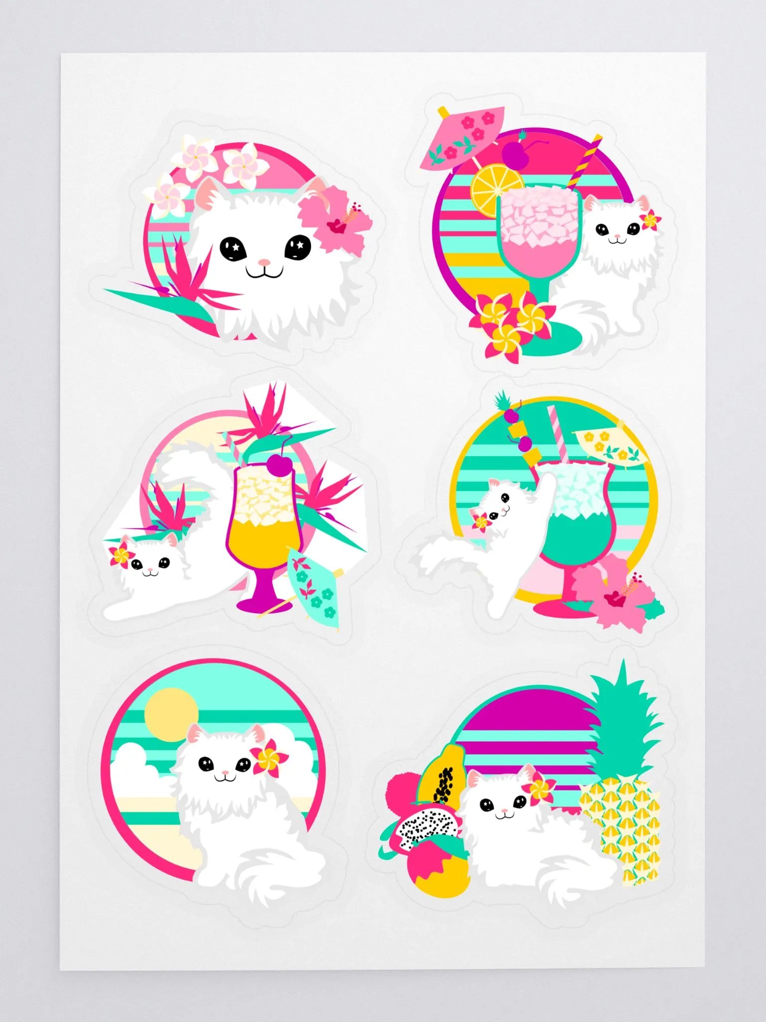 Black Eye Kitty & Bright Colorful Drinks product image (3)